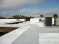 coated roof